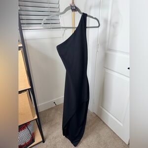 246. Baby Boo SAFFIRA MIDI DRESS - BLACK